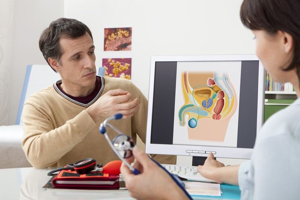 Para previr a prostatite, os homes necesitan revisións anuais cun médico. 