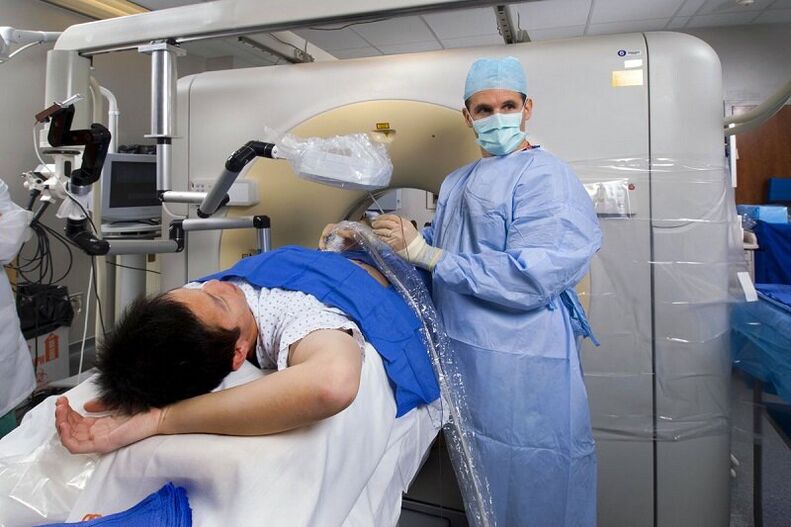 A resonancia magnética dos órganos pélvicos é un dos métodos para diagnosticar a prostatite crónica