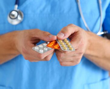 Os analxésicos e antiespasmódicos axudarán a desfacerse dos síntomas da prostatite